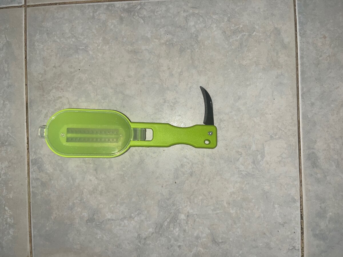 2 Écailleuses de poisson 3 en 1 (vert)