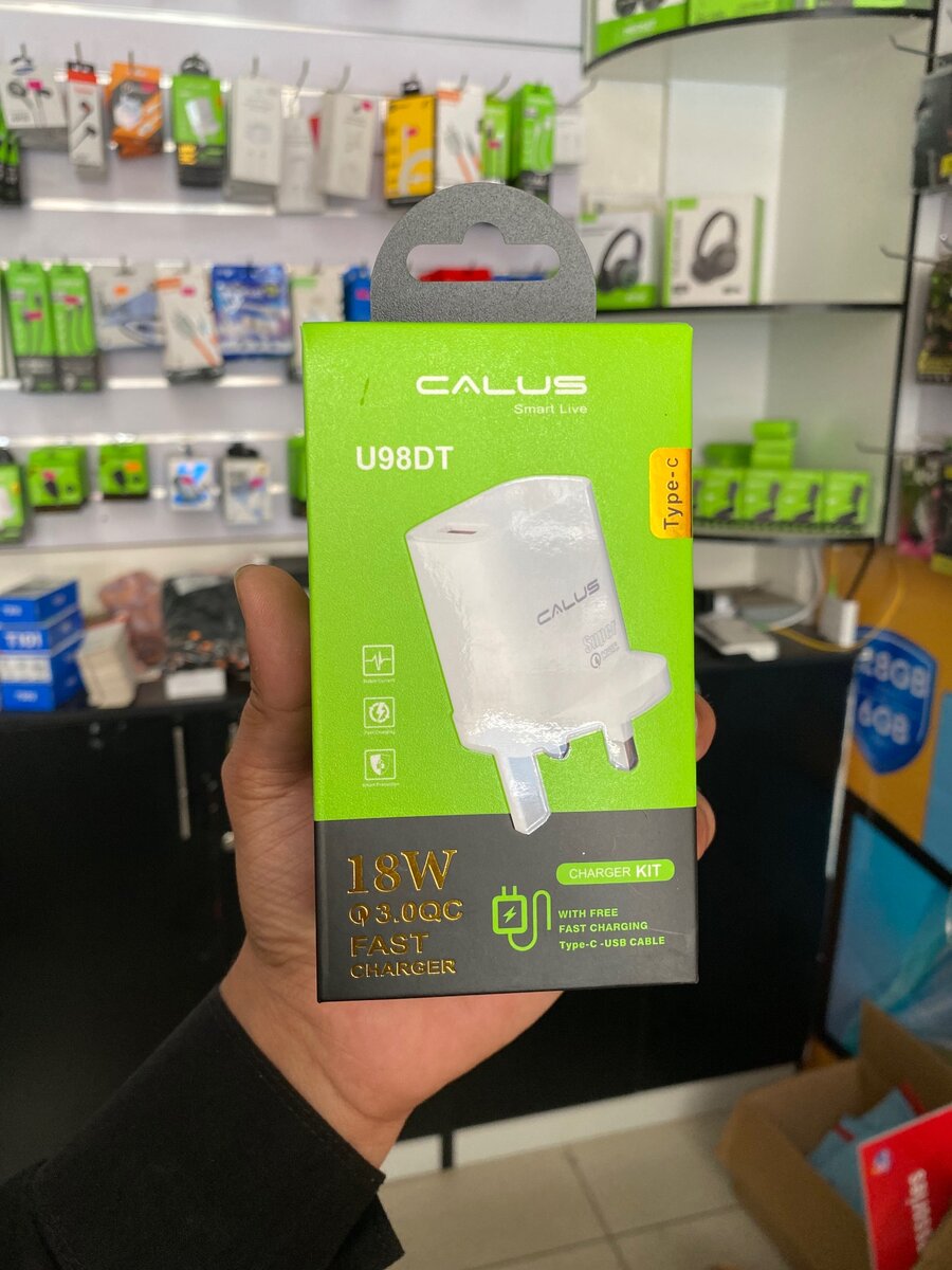 Calus Type-C 18watt fast charger