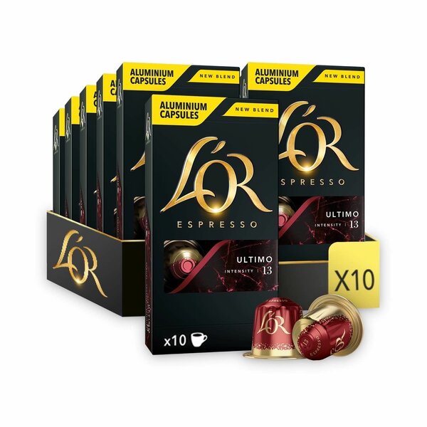 L'or Nespresso Capsule Intensité 11 Ristretto  et 13 Ultimo