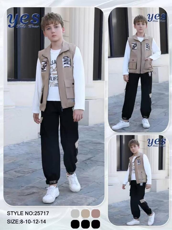 Tenue garçon décontractée moderne