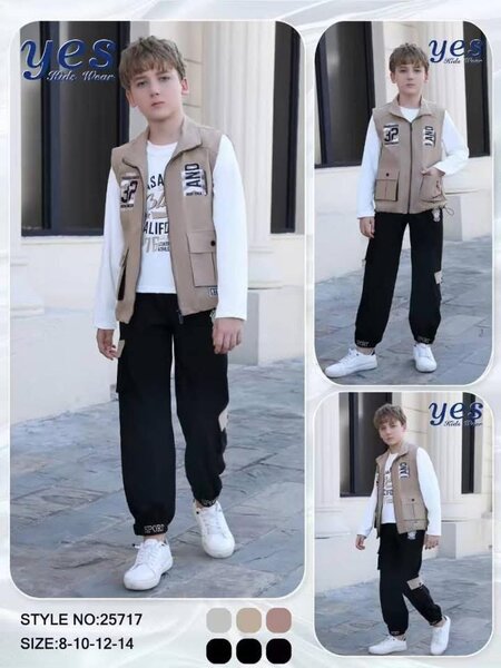 Tenue garçon décontractée moderne