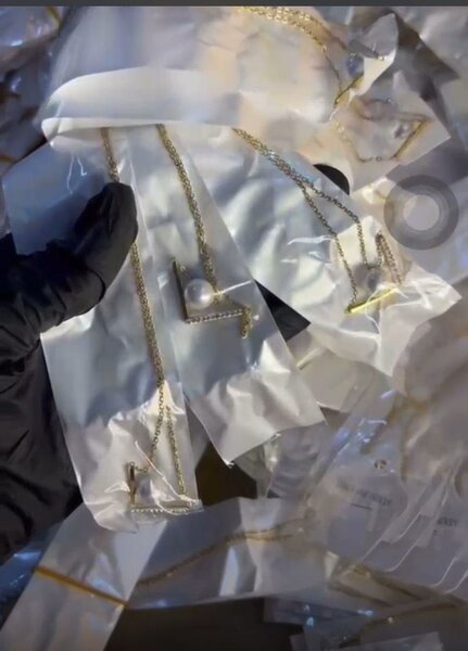 Collier pendentif plaqué or