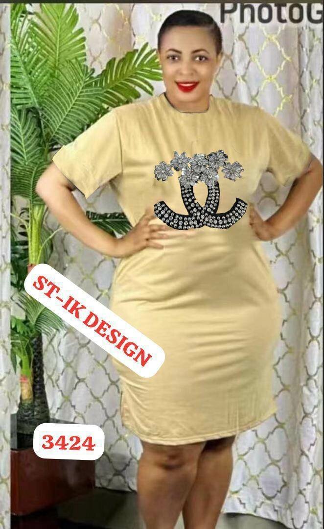 Robe T-shirt décontractée femme