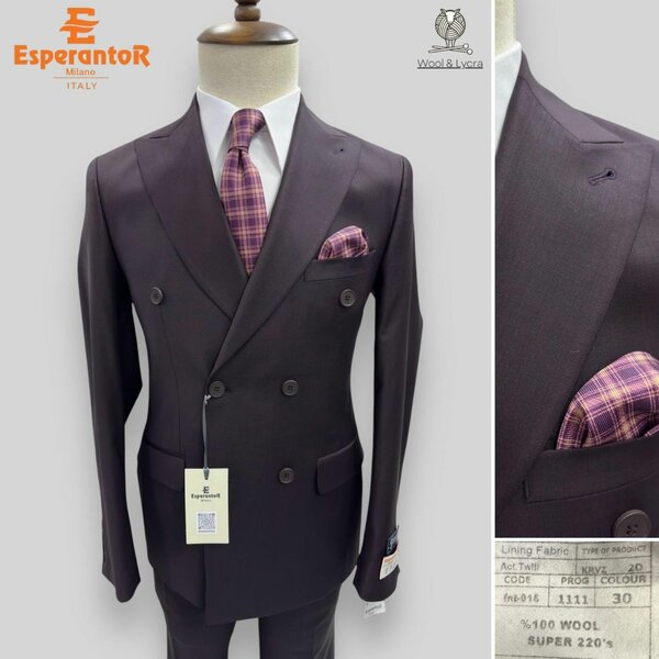 Double breasted suits