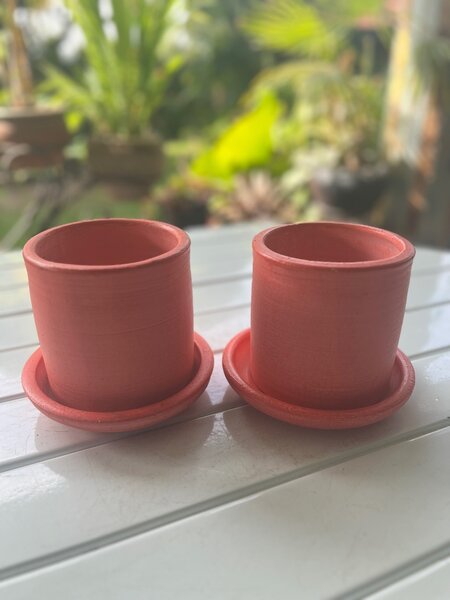 Clay pots