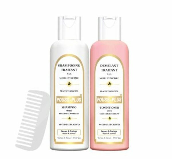 Lot de 2 champoing et démêlant