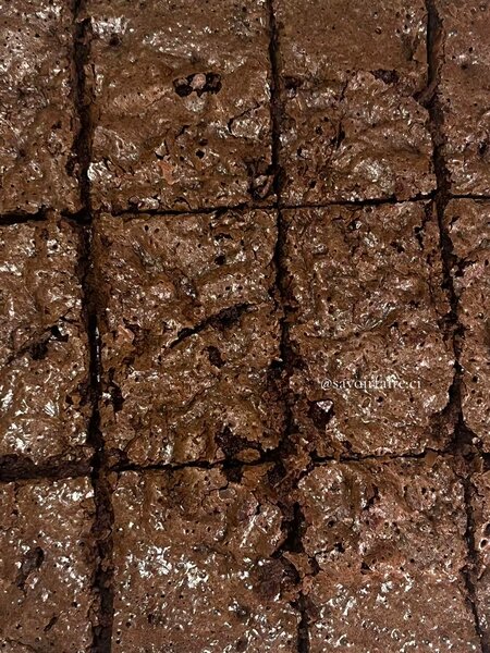 6 parts Brownies moelleux
