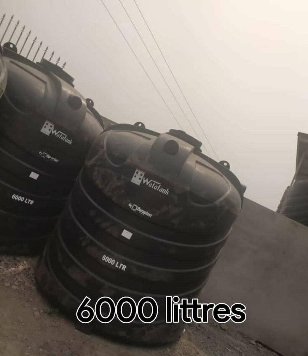 6000 litres Duraplast Watatank