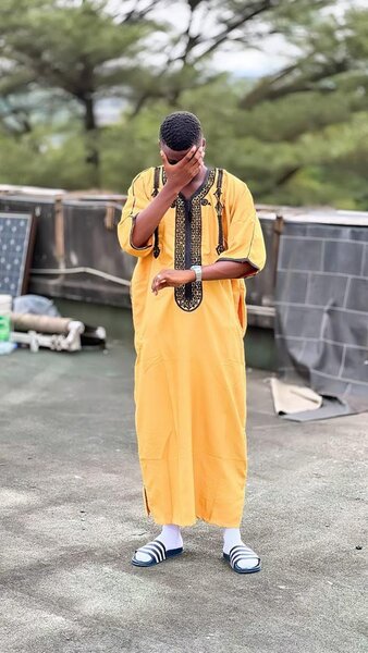 Boubou homme marocain