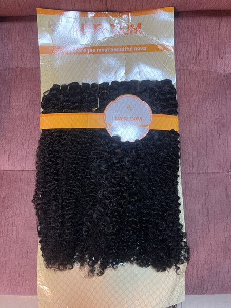 Extensions bouclées bicolores