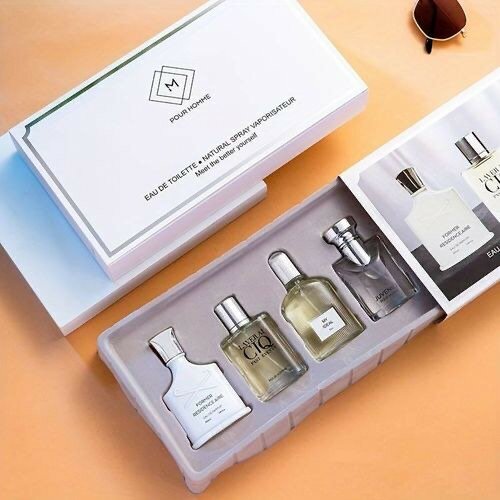 Pour Homme Fragrance Eau de Parfum Spray - 25ml x 4Pcs