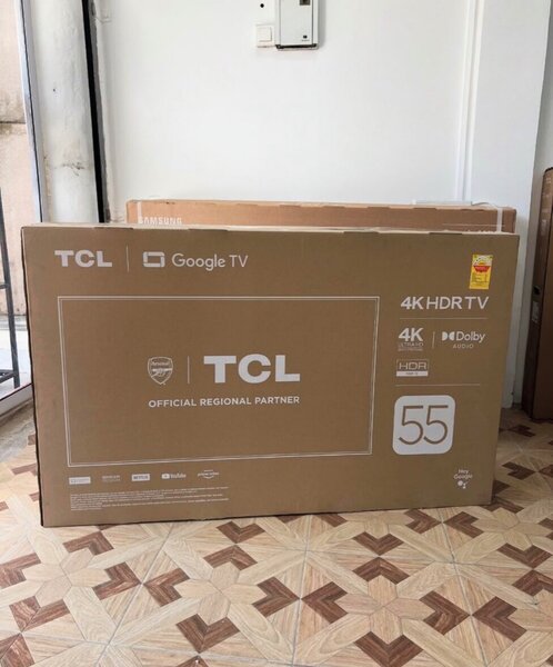 TCL 55inches television, smart