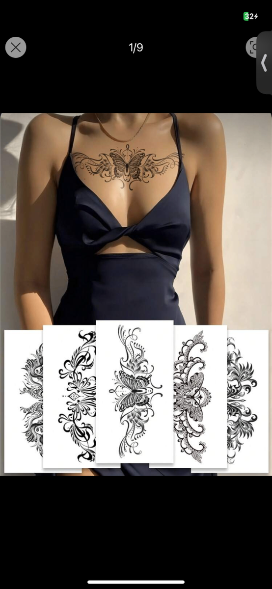 Faux tataouges temporaires