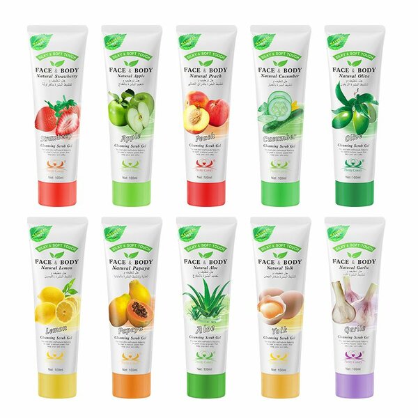 Natural Face & Body Scrub Set