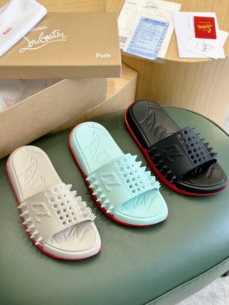 Christian Louboutin fun slide