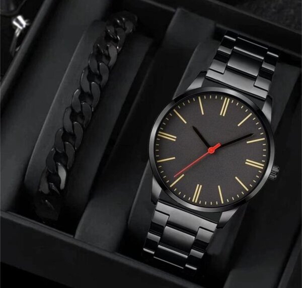 High-end Watch + Bracelet Dating Party Atmospheric watch