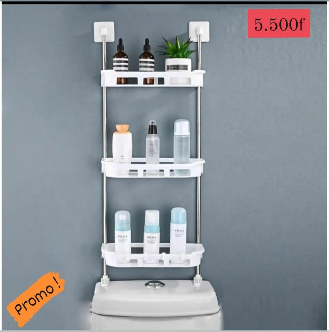 Étagère de salle de bain