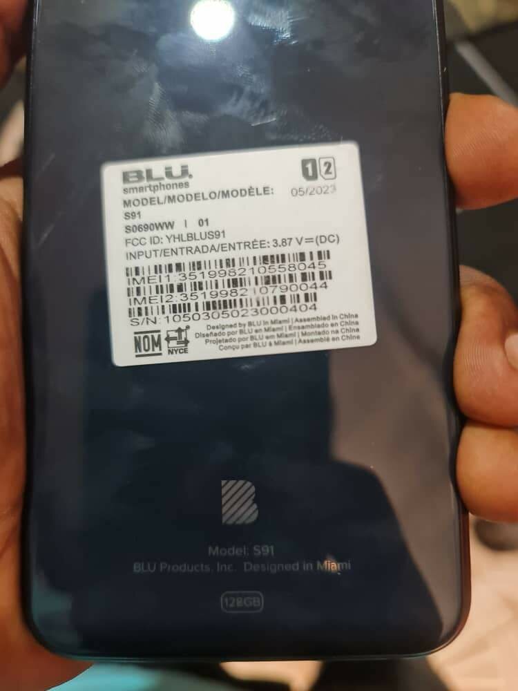 BLU an American phone