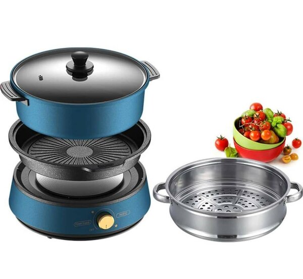 Cuisinière électrique multifonction 4L 3 en 1 .