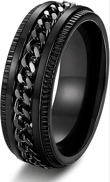 Bague Homme Acier