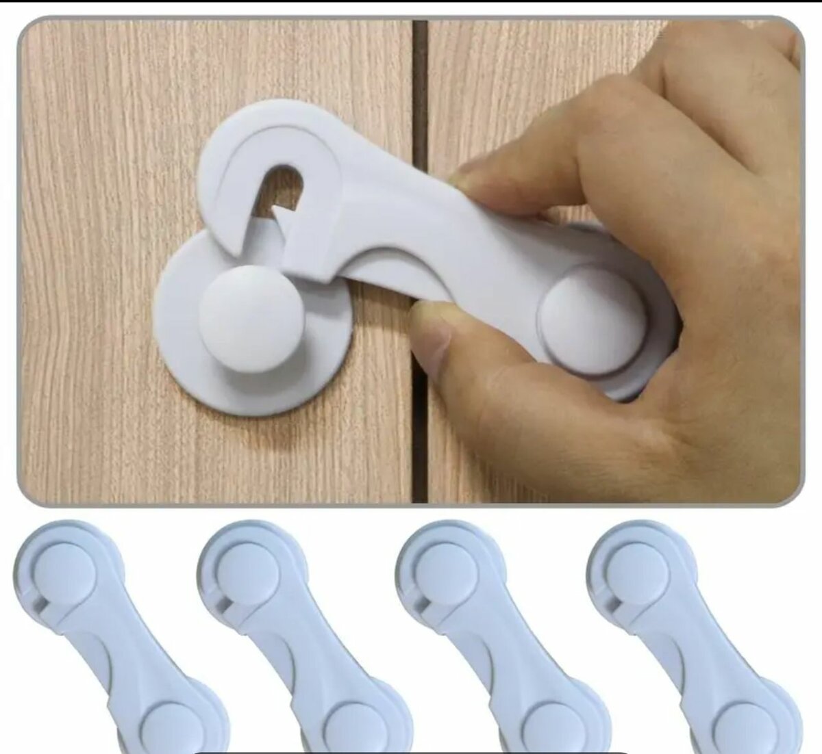 4 Verrous de Porte de frigo