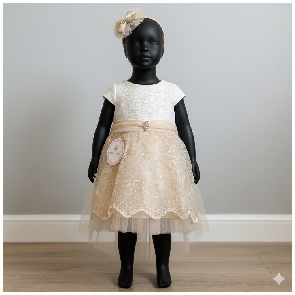 Robe de cérémonie 2 à 3 ans