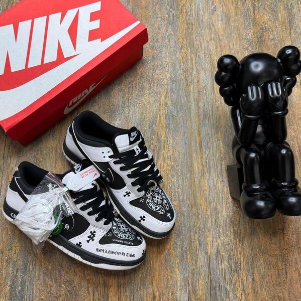 Baskets Nike style graffiti