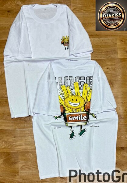 T-shirt sourire amusante