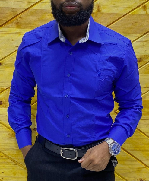 Chemise bleu