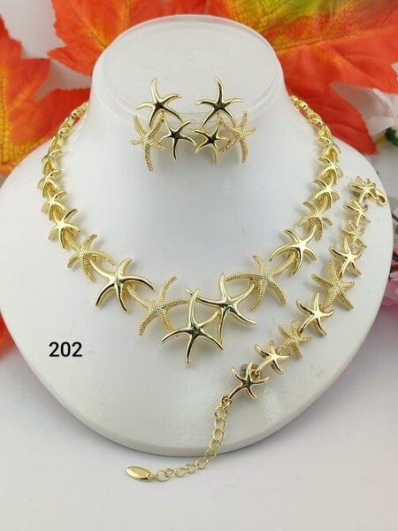 Parure Bijoux Élégante Femme