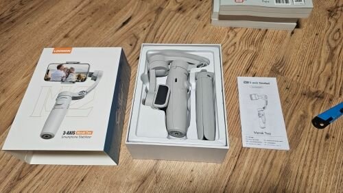 M1 Gimbal Handheld Stabilizer Selfie Stick Holder Shake Vide