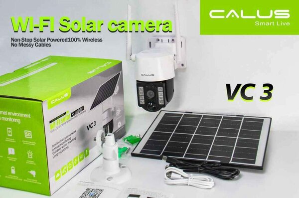 Caméra Solaire Wi-Fi Extérieure
