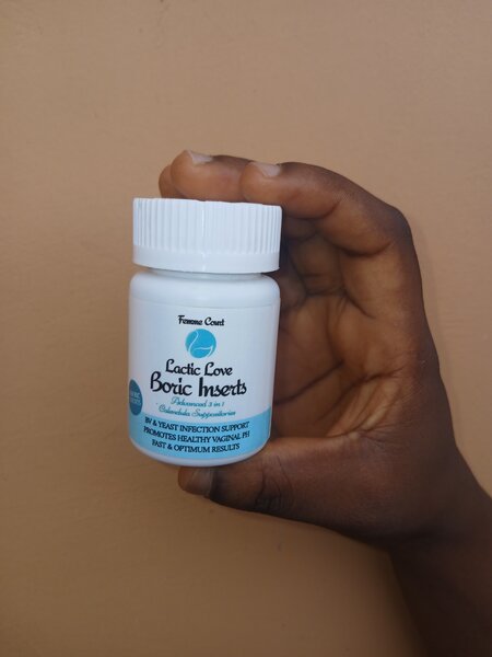 Boric acid vaginal suppository