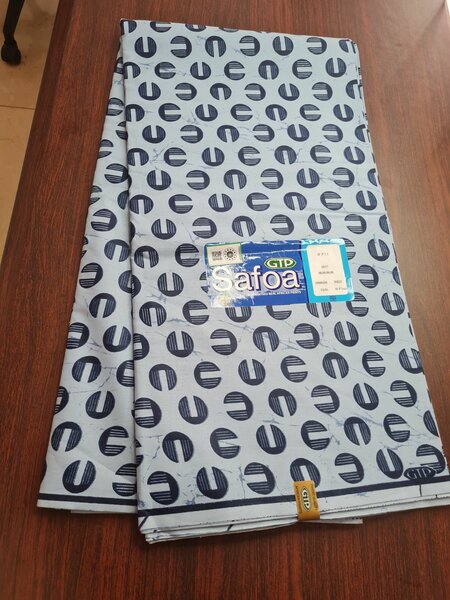 Safoa Indigo white