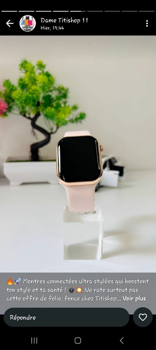 Montre Connectée élégante