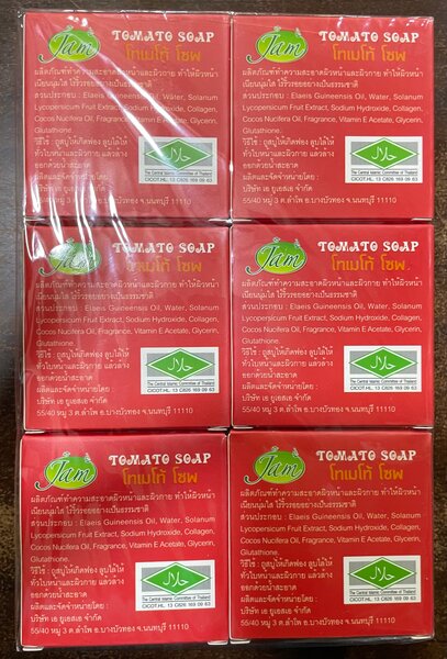 SAVON VISAGE TOMATO PACK 12