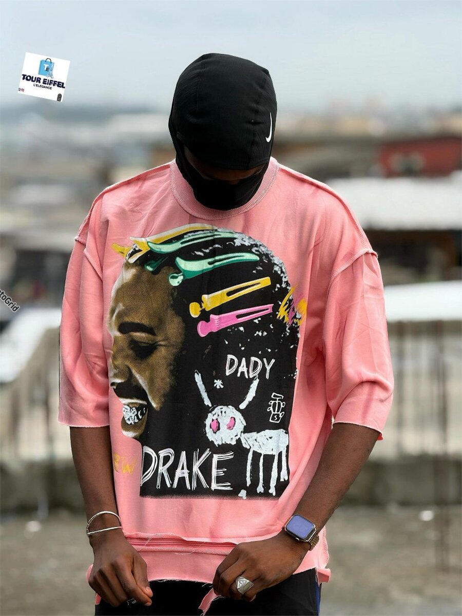 Tee-shirt graphique Drake coloré