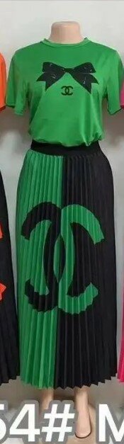 Beautiful and stylish women's dress two-tone