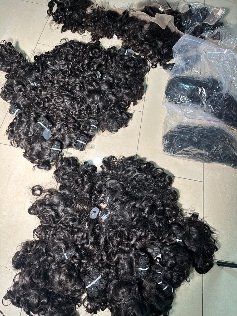 Baby curl indien