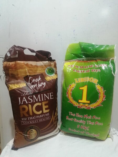 5kgs Rice  and cooking oil