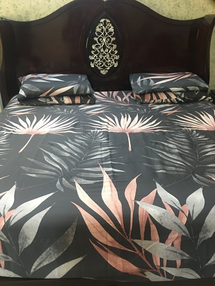 King Export Sapphire Bedsheets Cotton Satin