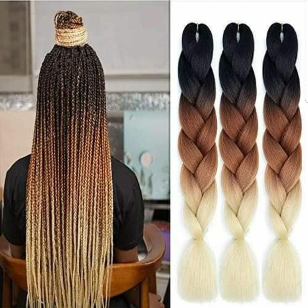 Ombré Braiding Hair