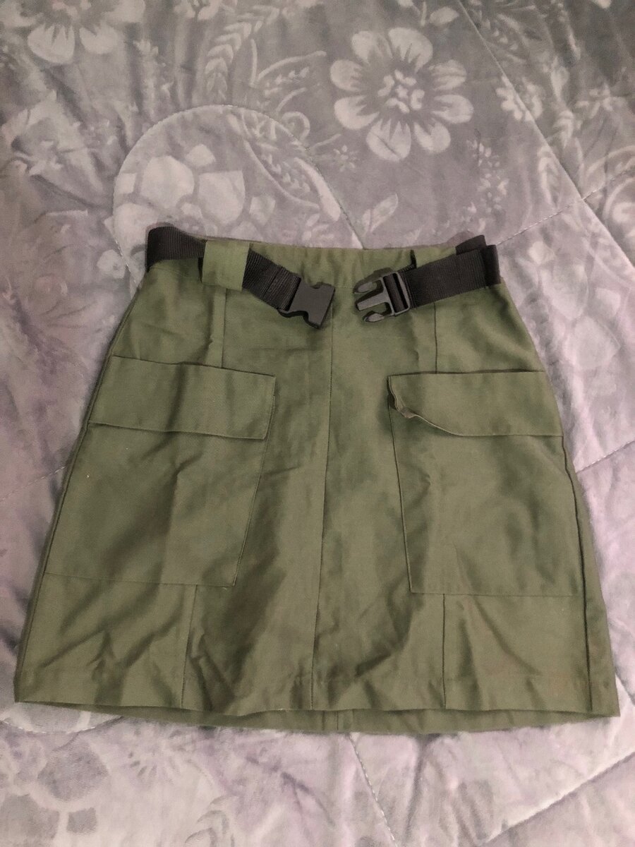 Mini cargo skirt