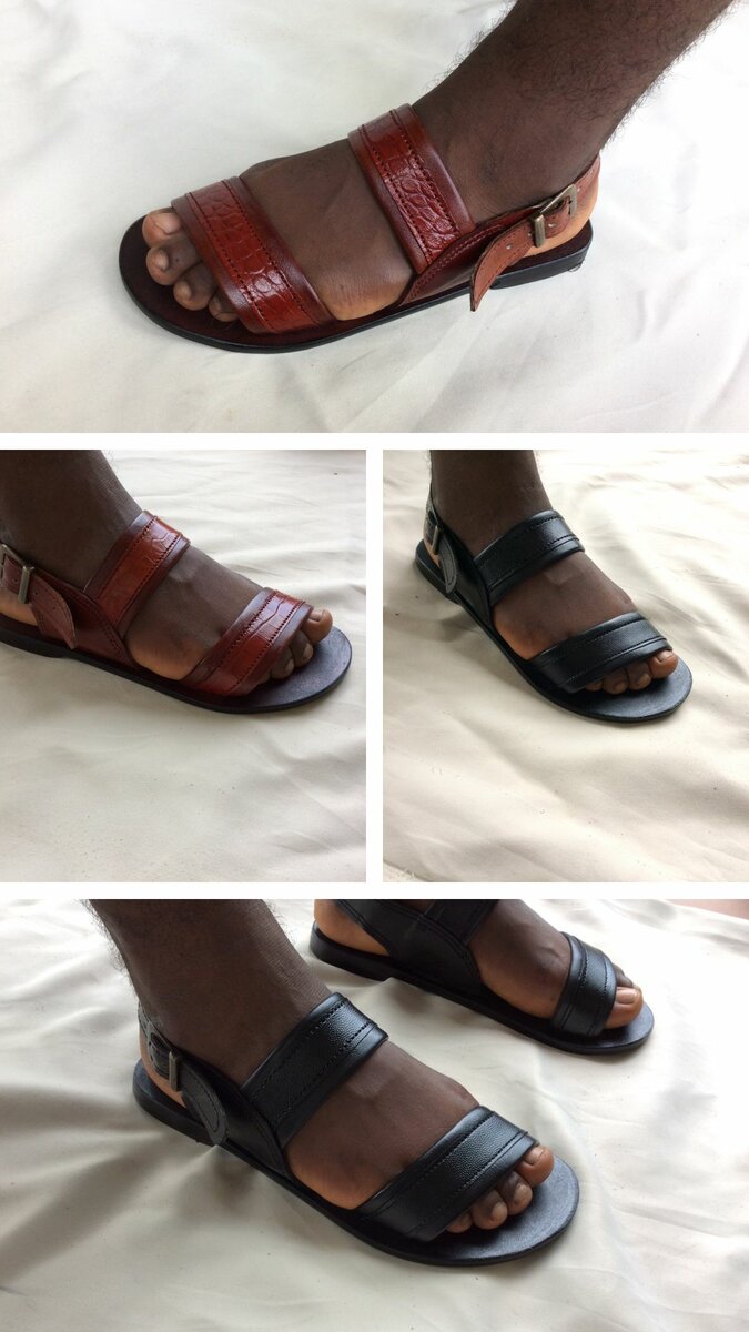 Leather sandal