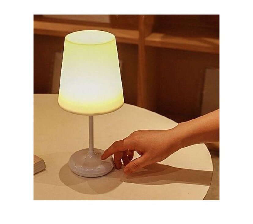 Remote Control Bedroom LED Table Lamp Touch Control 3 Gear D