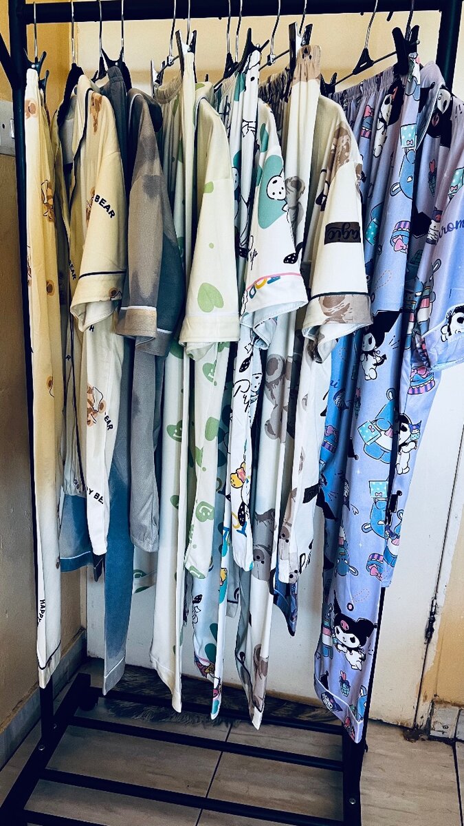 Ladies cotton pajamas