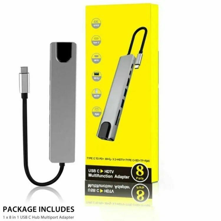 Type c  8 in 1 adapter
