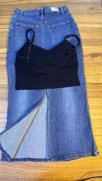 Jupe jeans
