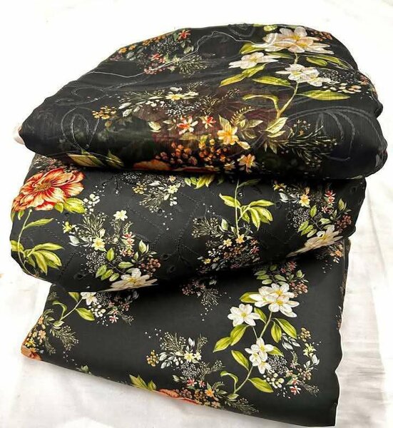 Printed lawn suit