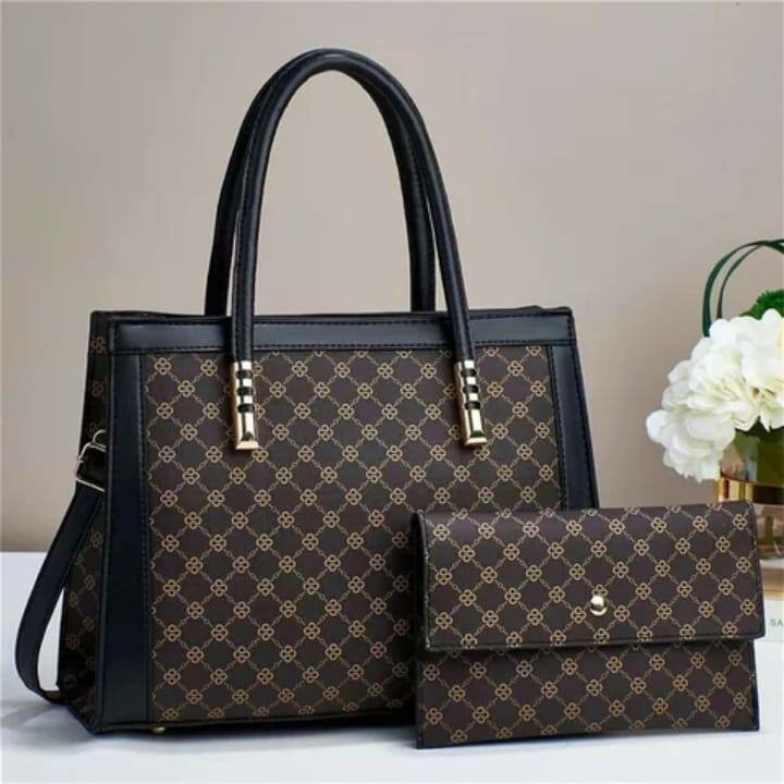 Ensemble sac à main et pochette élégants